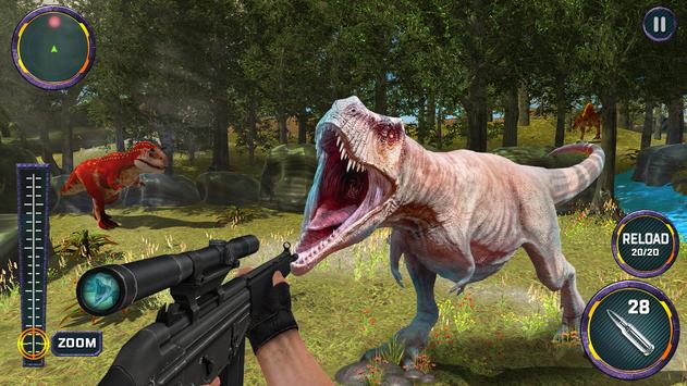 Dino Hunter 3D - Dinosaur survival Games 2020 screenshot 1
