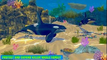 Orca simulator Killer Whale 3D Affiche