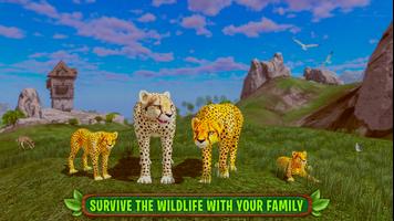 Jaguar Simulator 3D Wild Cats ảnh chụp màn hình 1