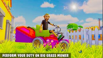 Lawn Mower Simulator Grass Cut ảnh chụp màn hình 3