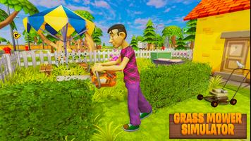 Lawn Mower Simulator Grass Cut ảnh chụp màn hình 1