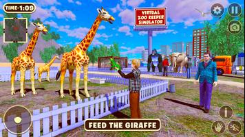 Zookeeper Simulator Zoo Animal ảnh chụp màn hình 3