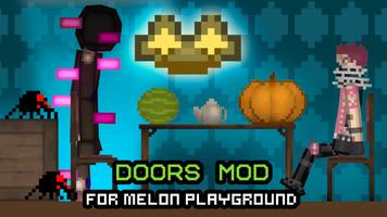 Doors mod for melon playground Affiche