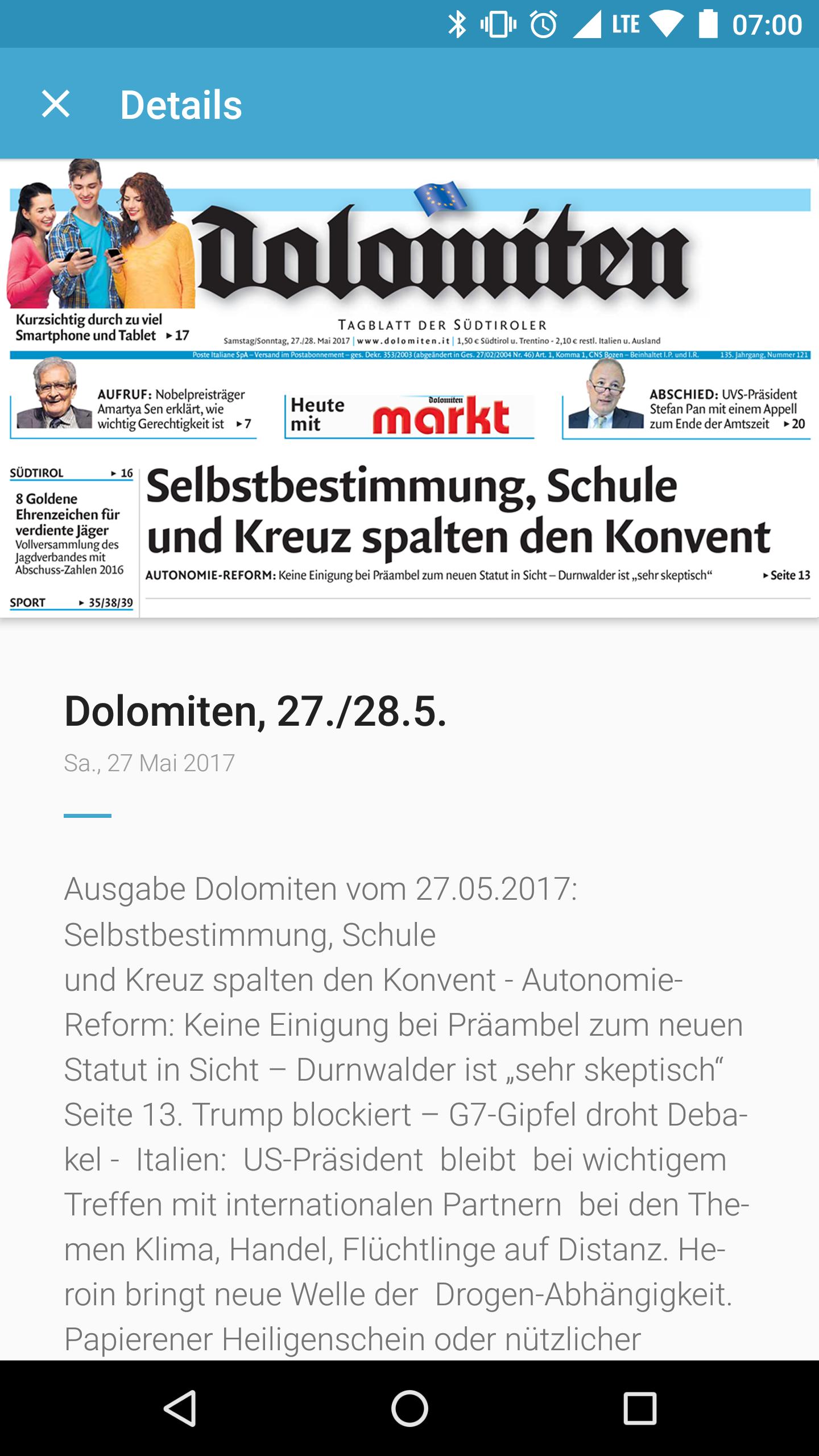 Dolomiten Zett For Android Apk Download