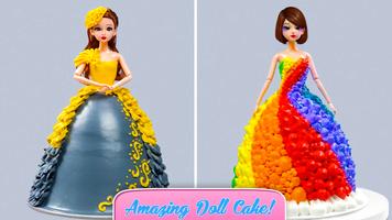 Doll cake decorating Cake Game screenshot 3