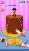 Icing on Doll Cake maker Game 스크린샷 1