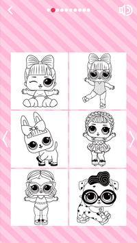 Cute Glitter Dolls Coloring Pages for Android - APK Download