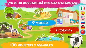 Busca objetos juego para niños Poster