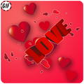 Romantic 3D love GIF