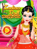 Indian Doll Wedding Salon poster