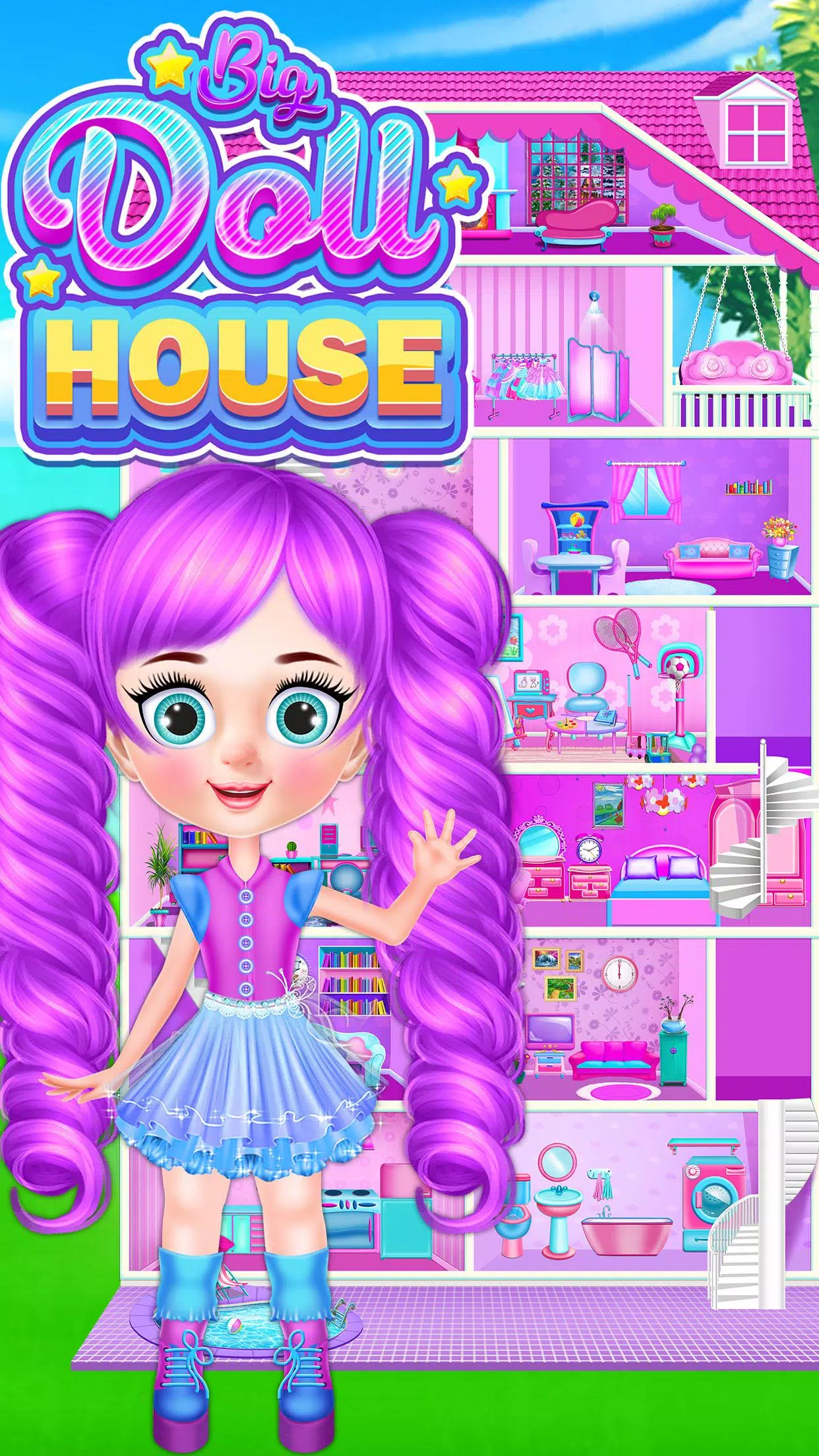 Download do APK de Jogo para Meninas - Jogo de Casinha de Boneca