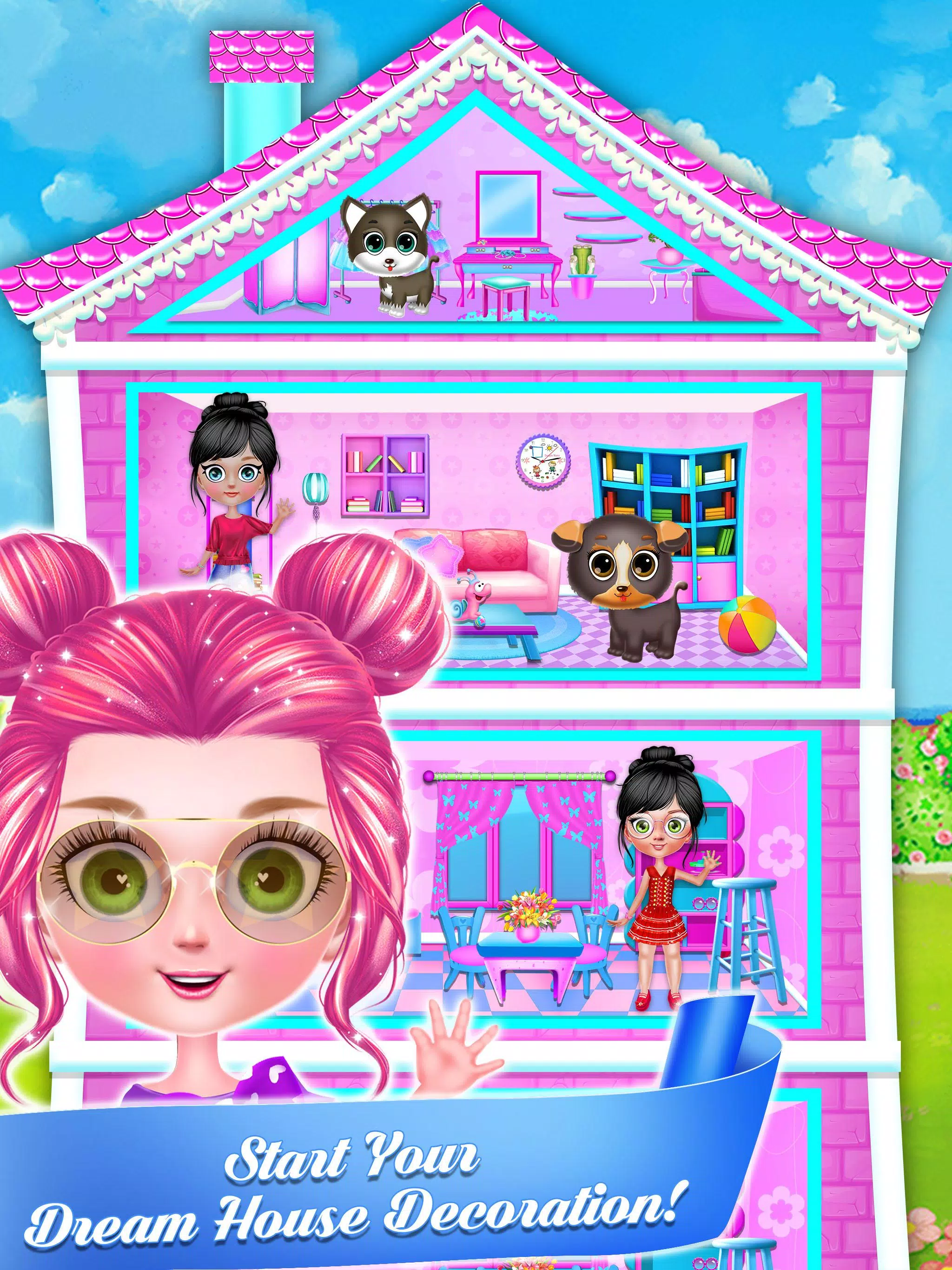 Download do APK de Jogo para Meninas - Jogo de Casinha de Boneca para  Android