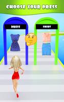 Fashion Games DressUp Doll Run captura de pantalla 2
