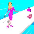 Catwalk Beauty:Fashion Race 3D icône