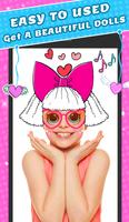 Dolls camera sticker’s : lol hair editor capture d'écran 3