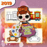 Surprise Cute Dolls Painting Game