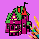 Doll House Coloring Book APK