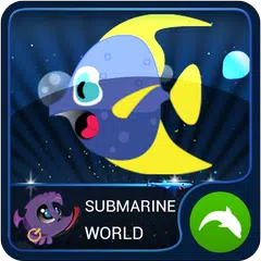 Скачать Submarine World[Dolphin Theme] APK