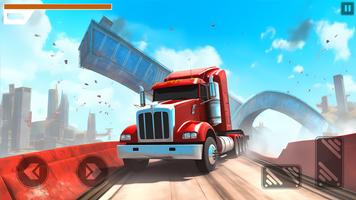 Monster Truck Stunt Derby Game ảnh chụp màn hình 1