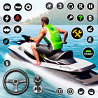 JetSki-spel: waterspellen-icoon