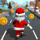 Fun Santa Run-Christmas Runner icône