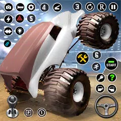 US Monster Truck Games Derby Icon