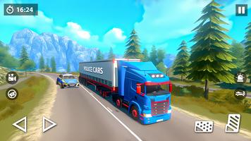 US Police Car Transporter Game 스크린샷 3