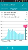 Sound Analyzer App captura de pantalla 1