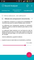 Sound Analyzer App captura de pantalla 2