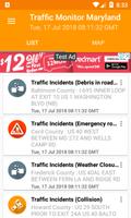 Traffic Monitor Maryland 포스터