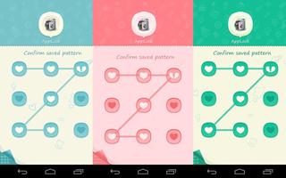 AppLock Theme Pink captura de pantalla 3