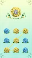 AppLock Theme Hydrangea الملصق