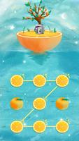 AppLock Theme Orange Poster