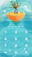 AppLock Theme Orange captura de pantalla 1