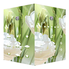 AppLock Theme Lisianthus icon