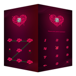 AppLock Theme Rose