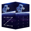 AppLock Live Theme Astronaut APK