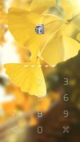 AppLock Live Theme Ginkgo تصوير الشاشة 1