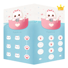 AppLock Live Theme Winking Kitty – Paid Theme icône