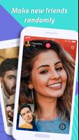 LiveChat - online video chat پوسٹر