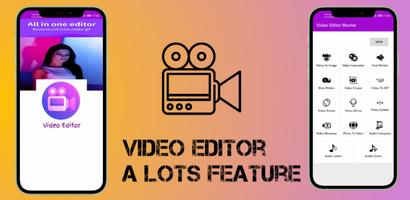 Video Editor Pro Master Affiche