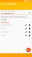 Vibrate Pattern Maker تصوير الشاشة 1