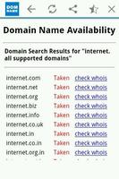 Domain Availability Checker. ảnh chụp màn hình 3