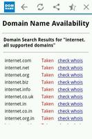 Domain Availability Checker. تصوير الشاشة 3