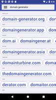 Domain Name Generator Affiche