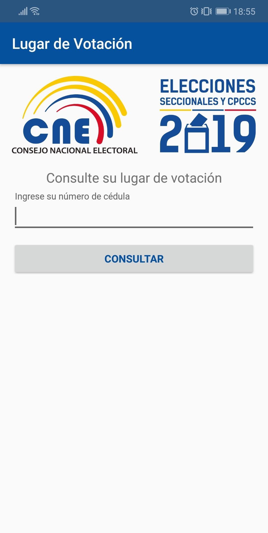 Cne Lugar De Votacion 2019 Ecuador For Android Apk Download