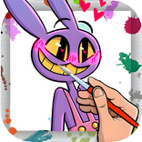 jax amazing pomni circus color