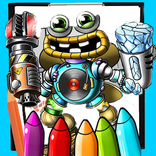 wubbox monster mod coloring
