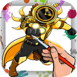 coloring titan skibidi tv game