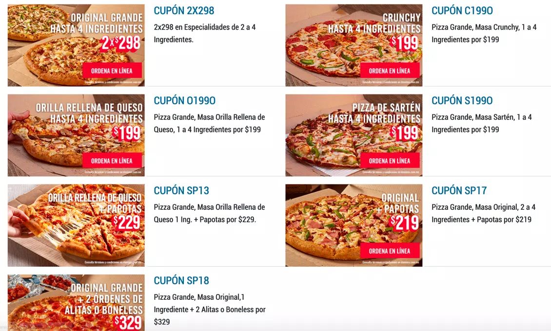 Dominos Pizza Mexico - Coupons Deals - Restaurants APK pour Android  Télécharger